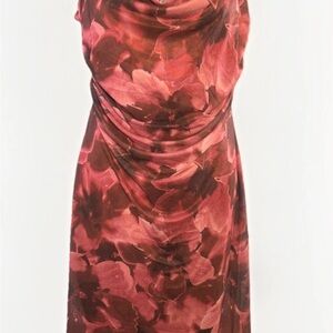 Persaya stretch mesh bodycon midi dress Size X1